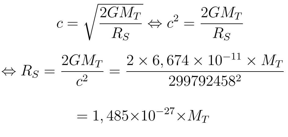 R = 1,48427517 * 10^-27 * M
